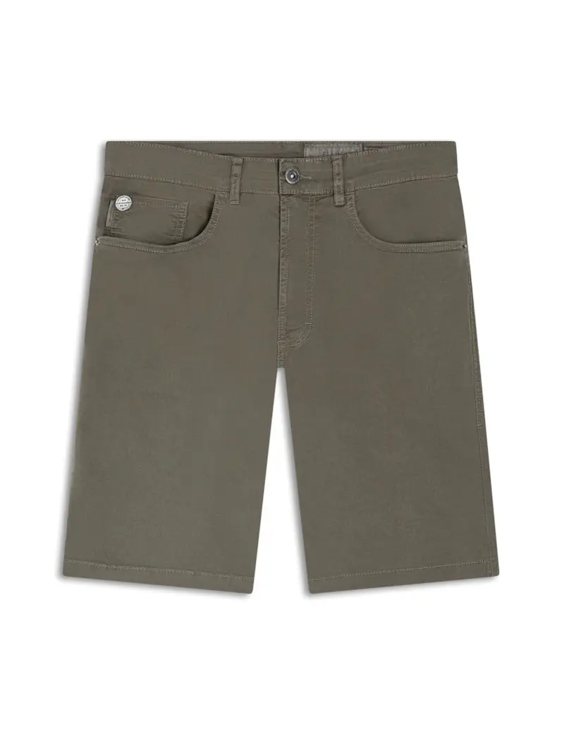 Bermuda Color Twill Power Verde Oliva