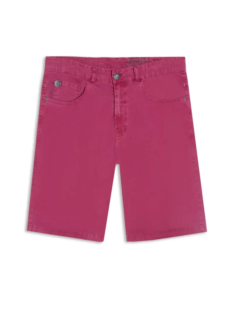 Bermuda Color Twill Power Long Magenta