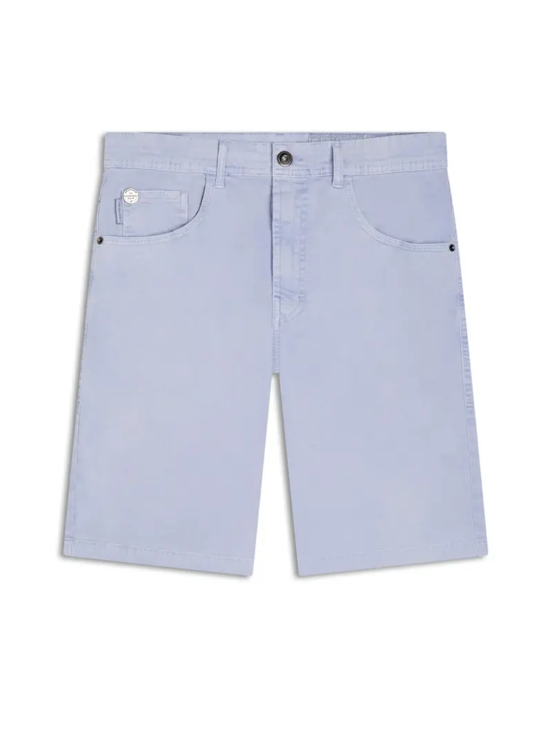 Bermuda Color Twill Power Rock Azul Claro