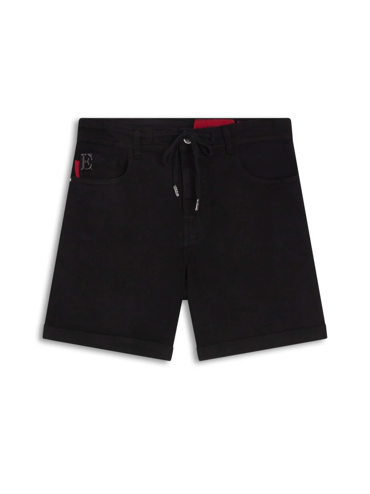 Bermuda Jogging Color Preppy Preto — imagem 1