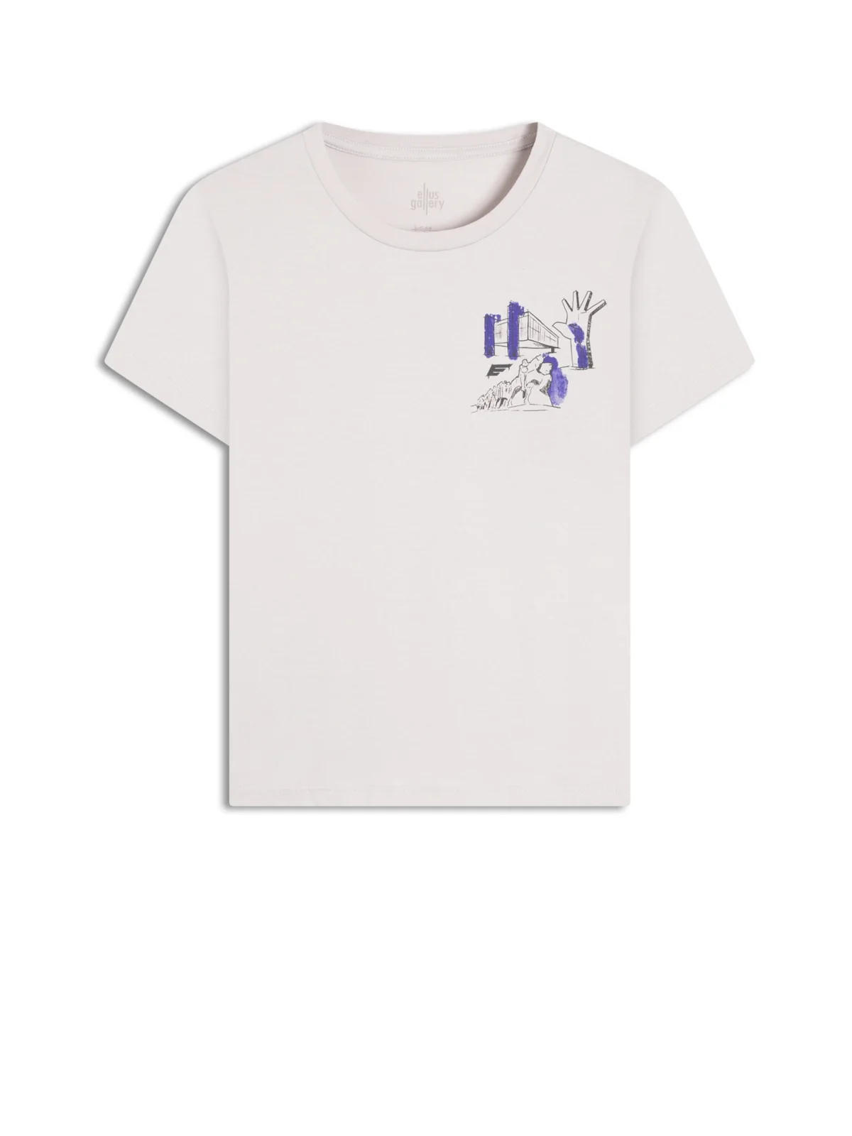 Blusa Co Ellus Sp Highlights Prata — imagem 1