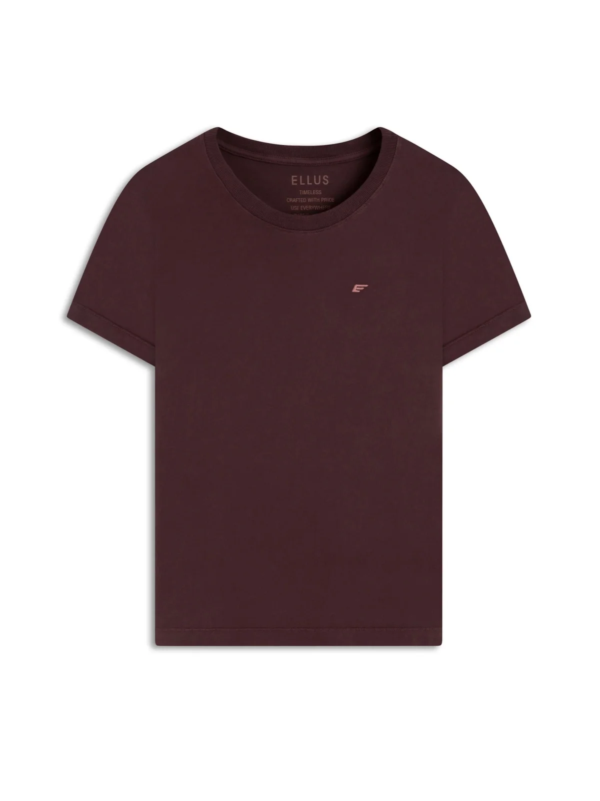 Blusa Cotton Ellus Classic Bordeaux — imagem 1