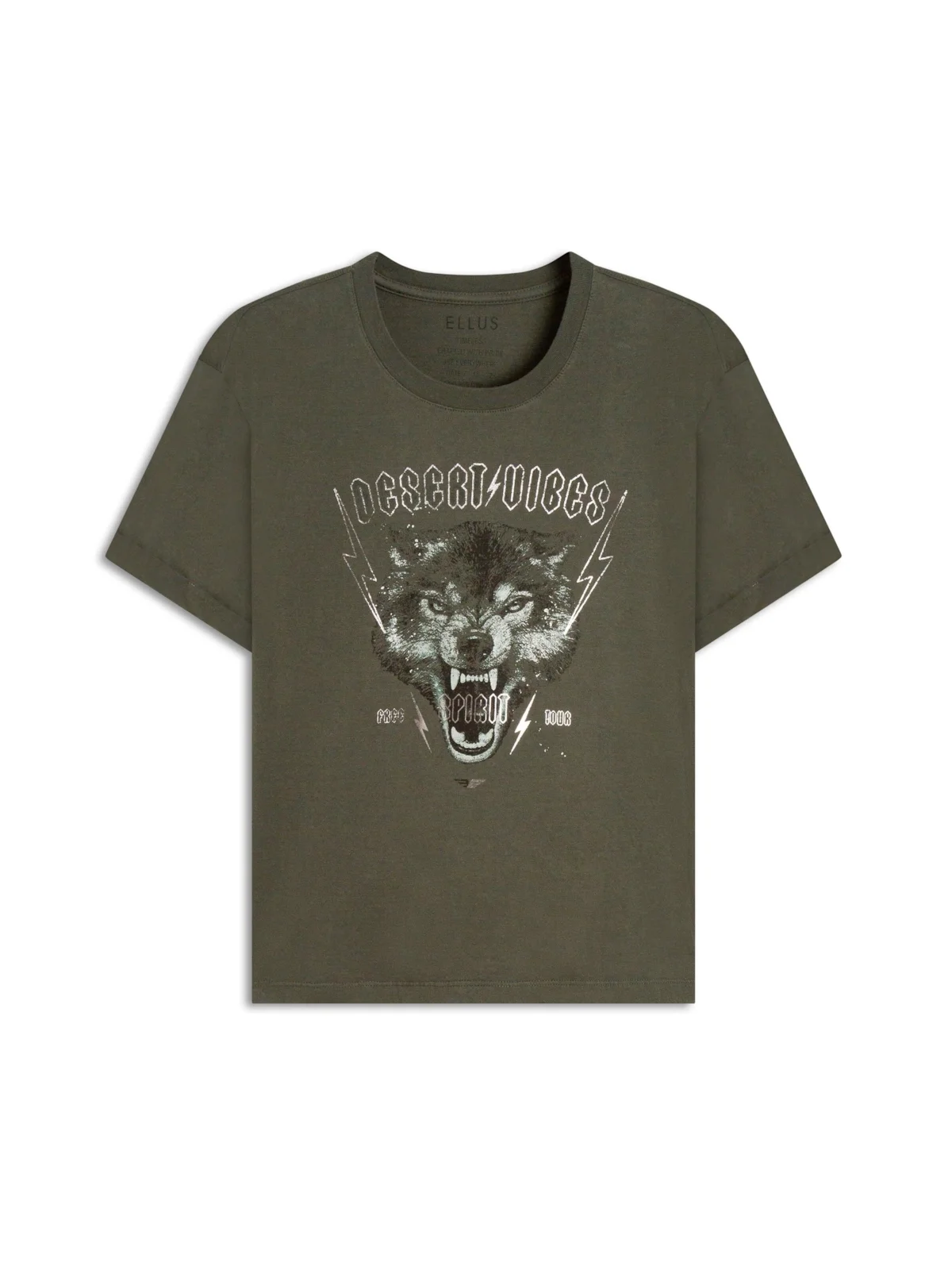 Blusa Ellus Desert Vibes Verde Militar — imagem 1