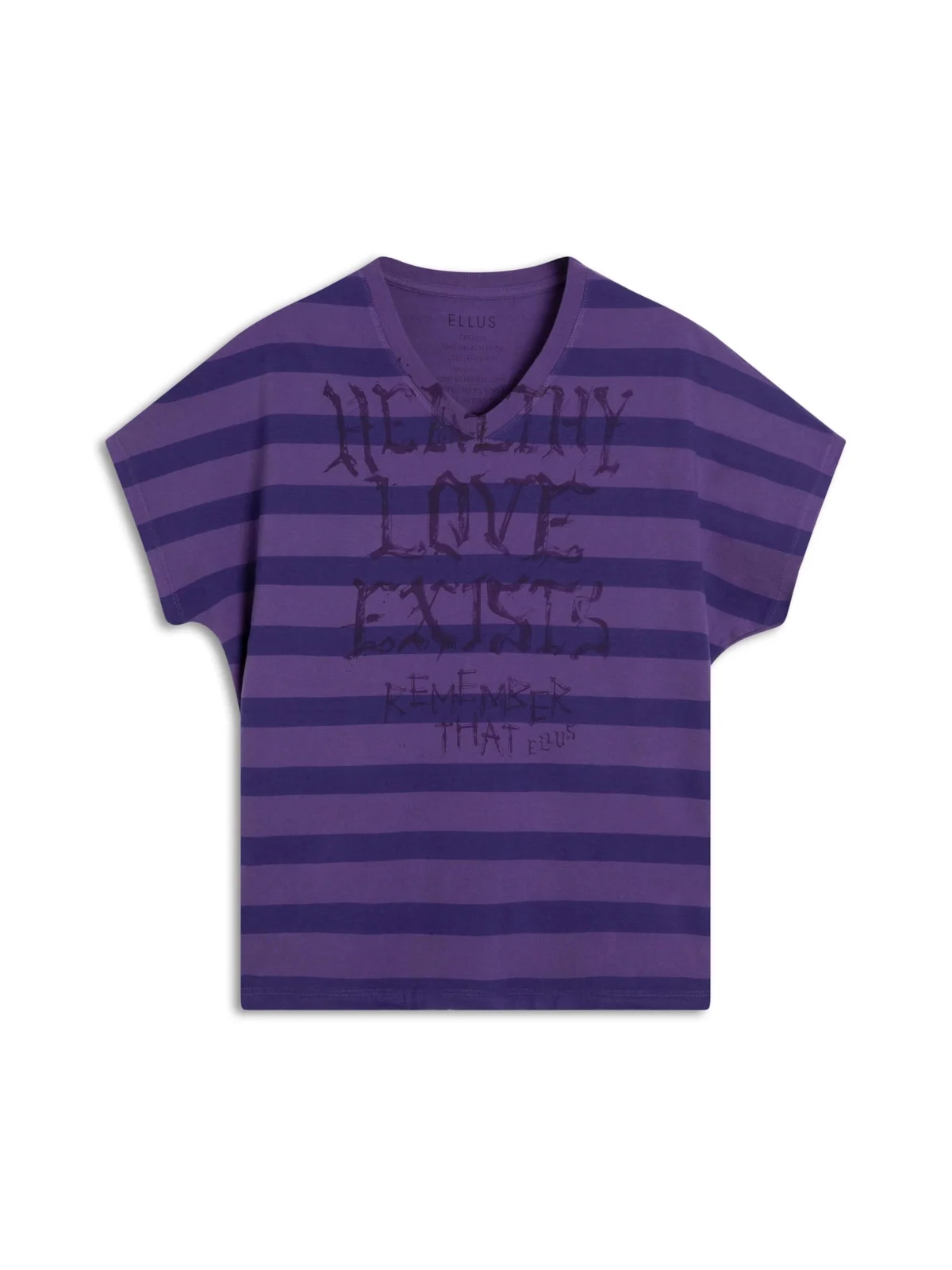 Blusa Stripes Healthy Love Violeta — imagem 1