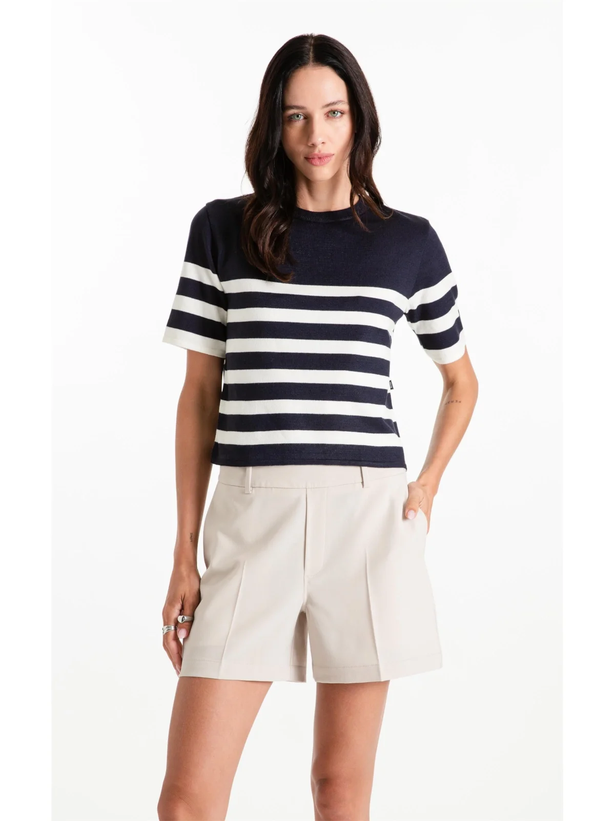 Blusa Tricot Power Knit Dark Navy — imagem 1