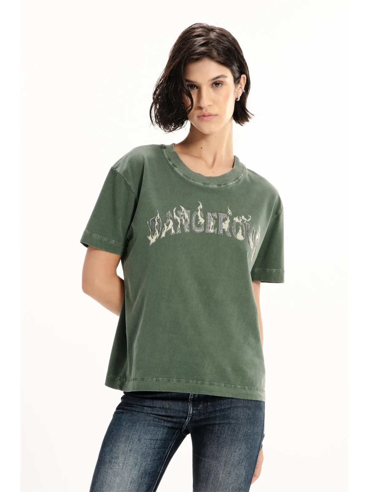 Ellus Boxy Dangerous Verde Militar — imagem 1