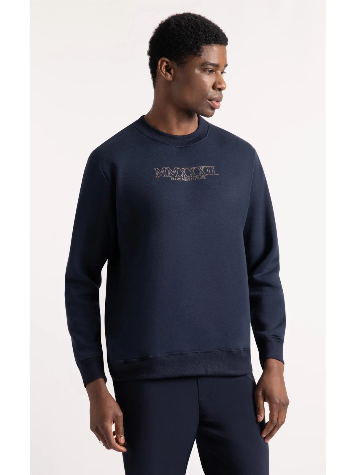 Moletom Ellus New Future Dark Navy — imagem 1