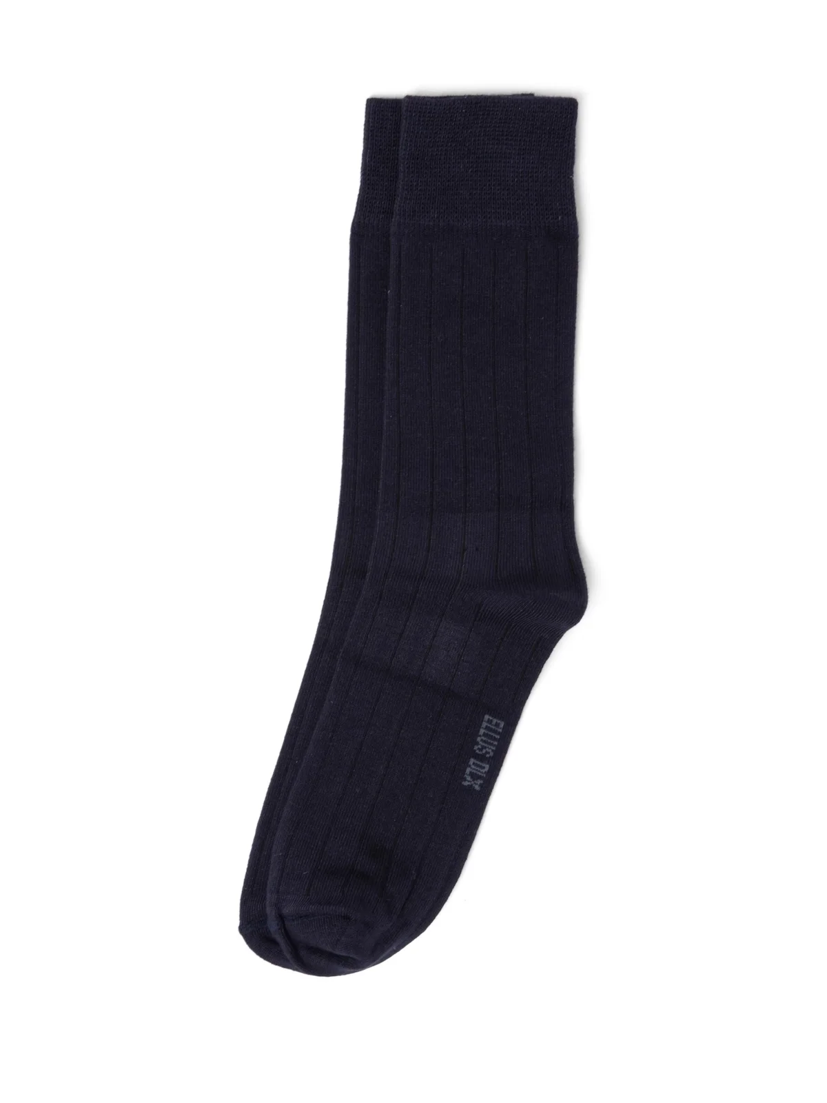 Meia Ribbed Ellus Dark Navy — imagem 1