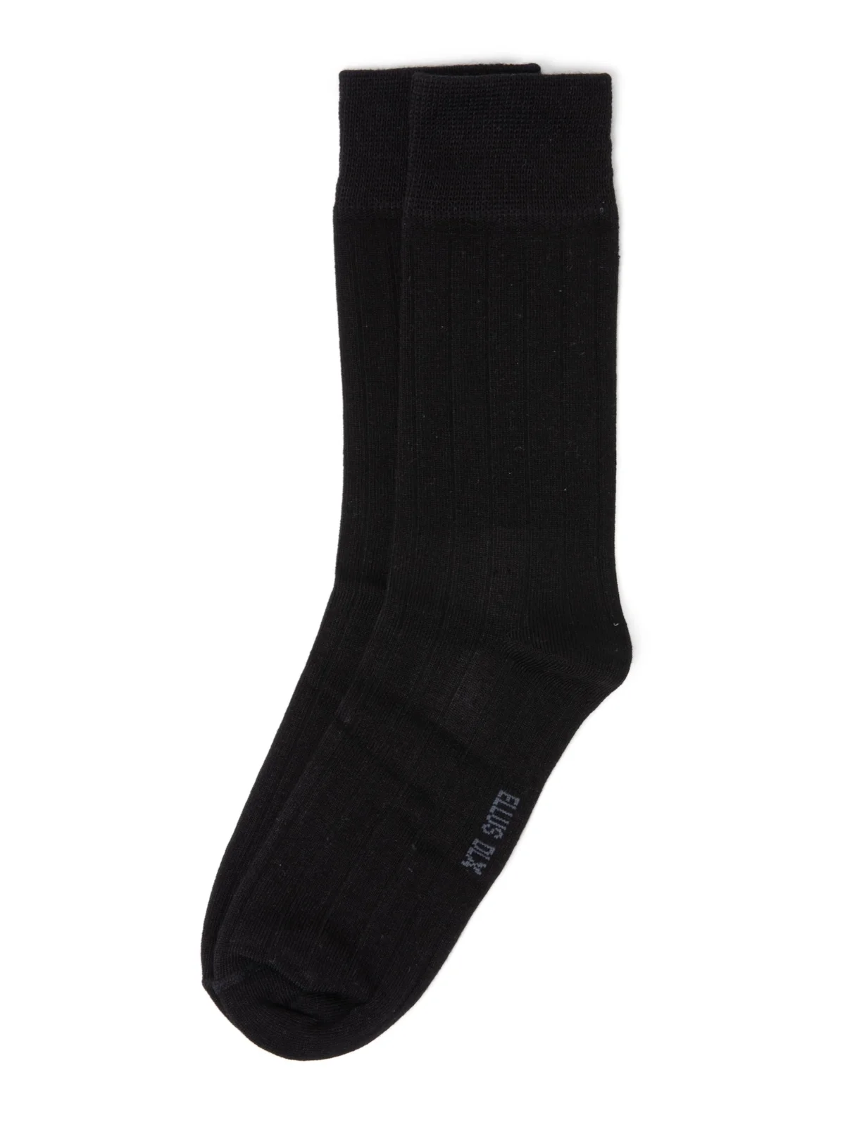 Meia Ribbed Ellus Preto — imagem 1