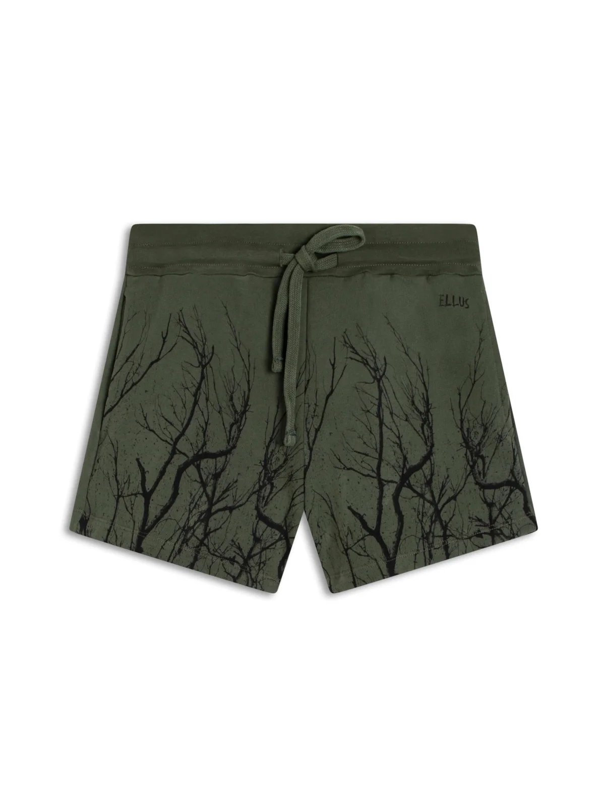 Shorts Ellus Branches Verde Militar — imagem 1