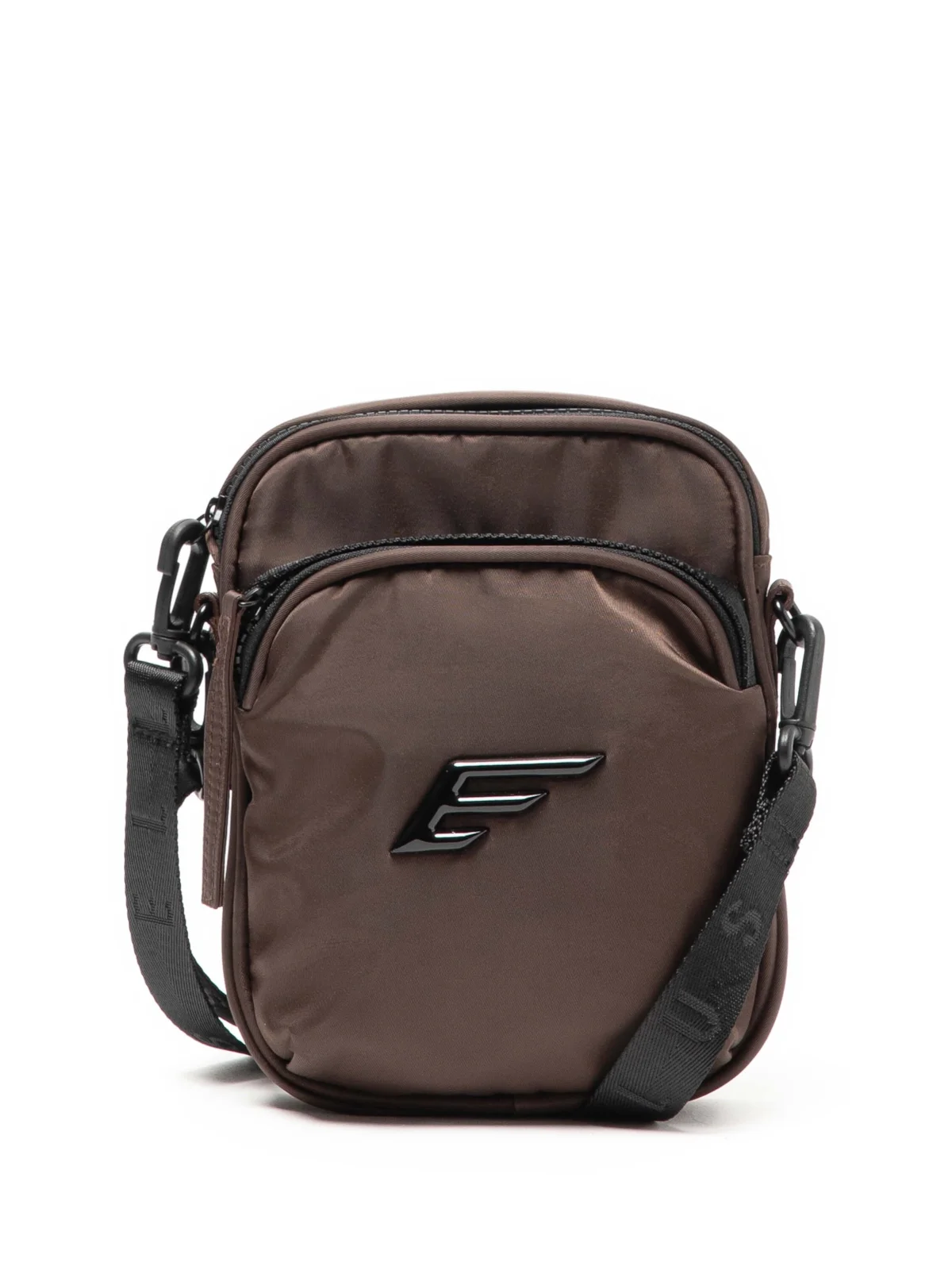 Pouch Bag Nylon Ellus New Edition Ii Marrom — imagem 1