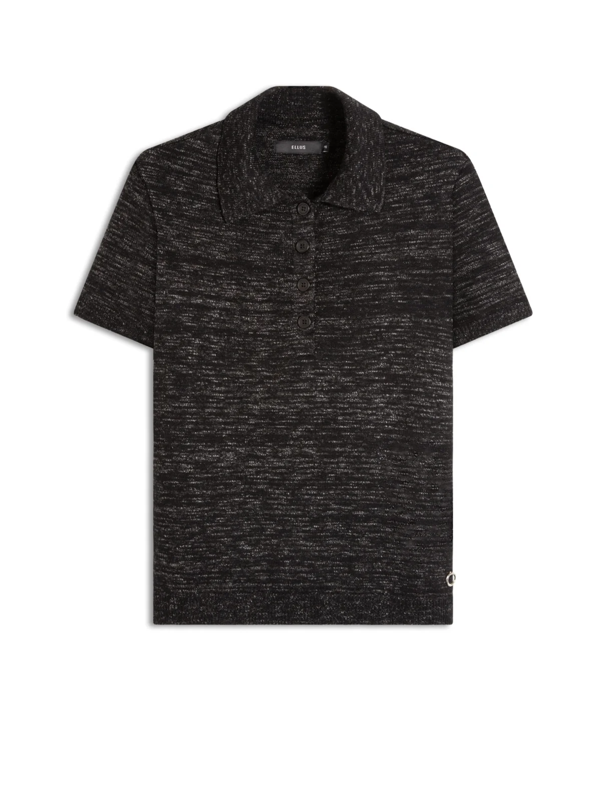 Polo Tricot Flame Jersey Chumbo Mescla — imagem 1