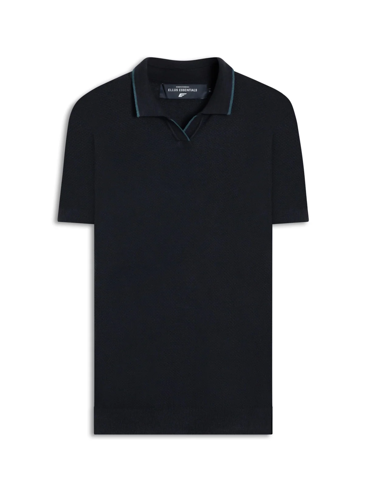 Polo Piquet Visco Blend Mc Preto — imagem 1