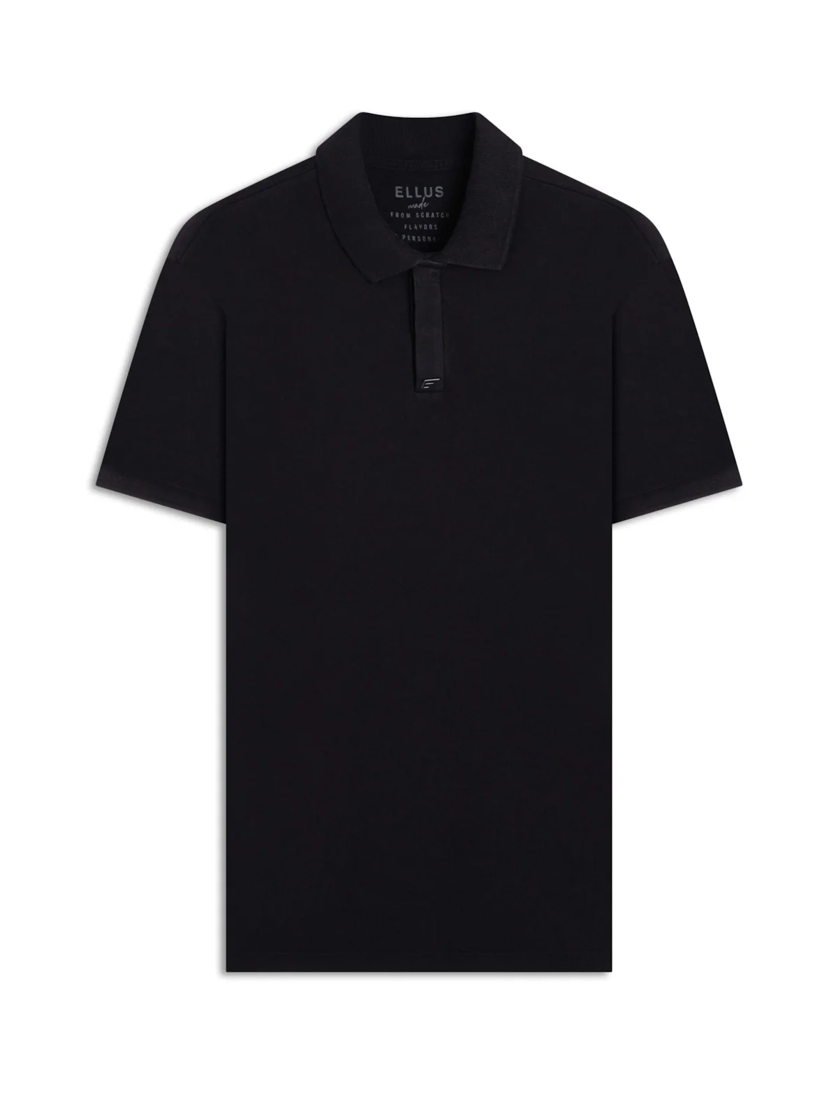 Polo Rugby Easa Pin Built In Classic Mc Preto — imagem 1