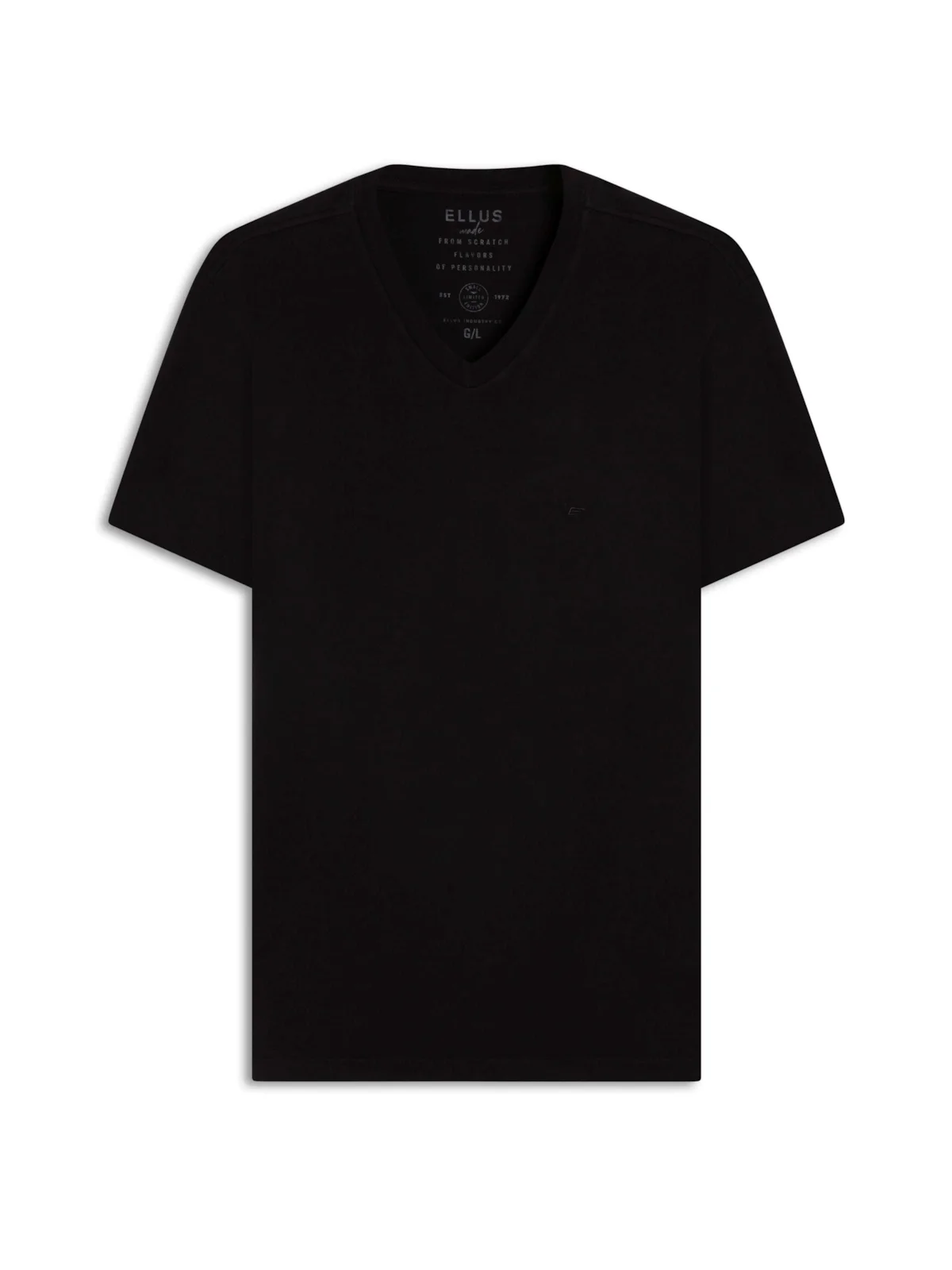 T-Shirt Cotton Fine Easa Preto — imagem 1
