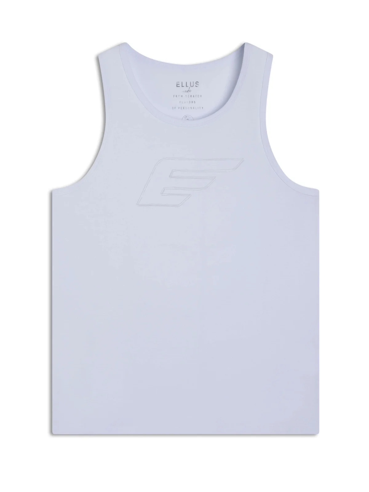 T-Shirt Cotton Fine Maxi Easa Regata Branco — imagem 1