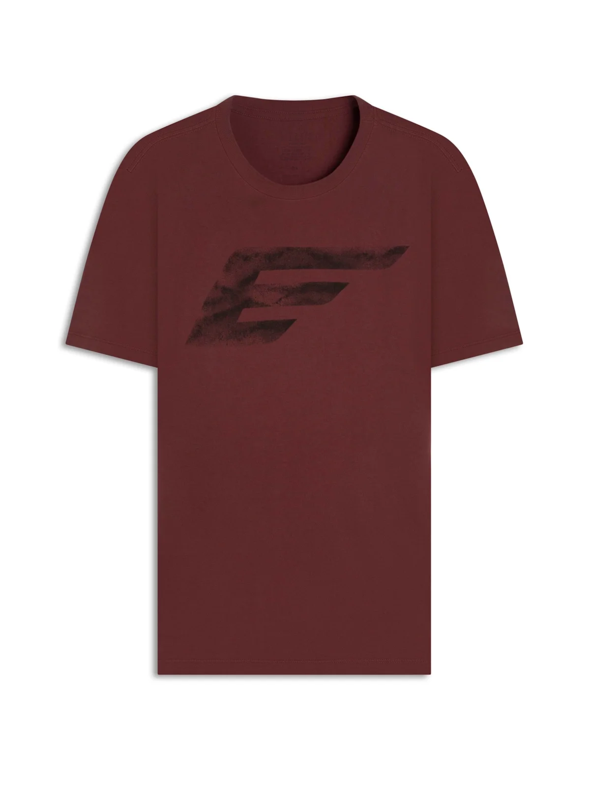 T-Shirt Cotton Fine Maxi Easa Vinho — imagem 1