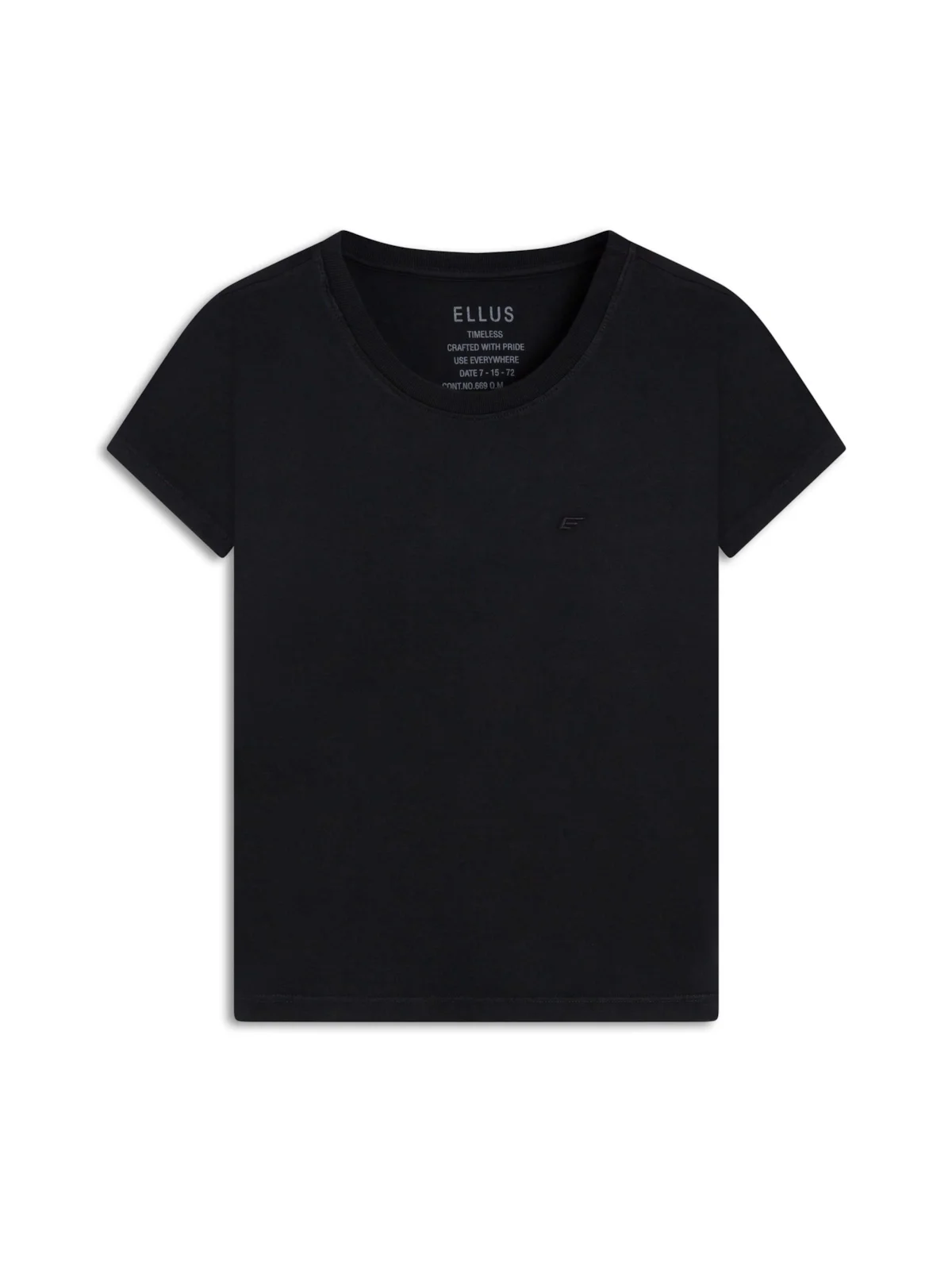 T-Shirt Fine e Asa Slim Preto — imagem 1