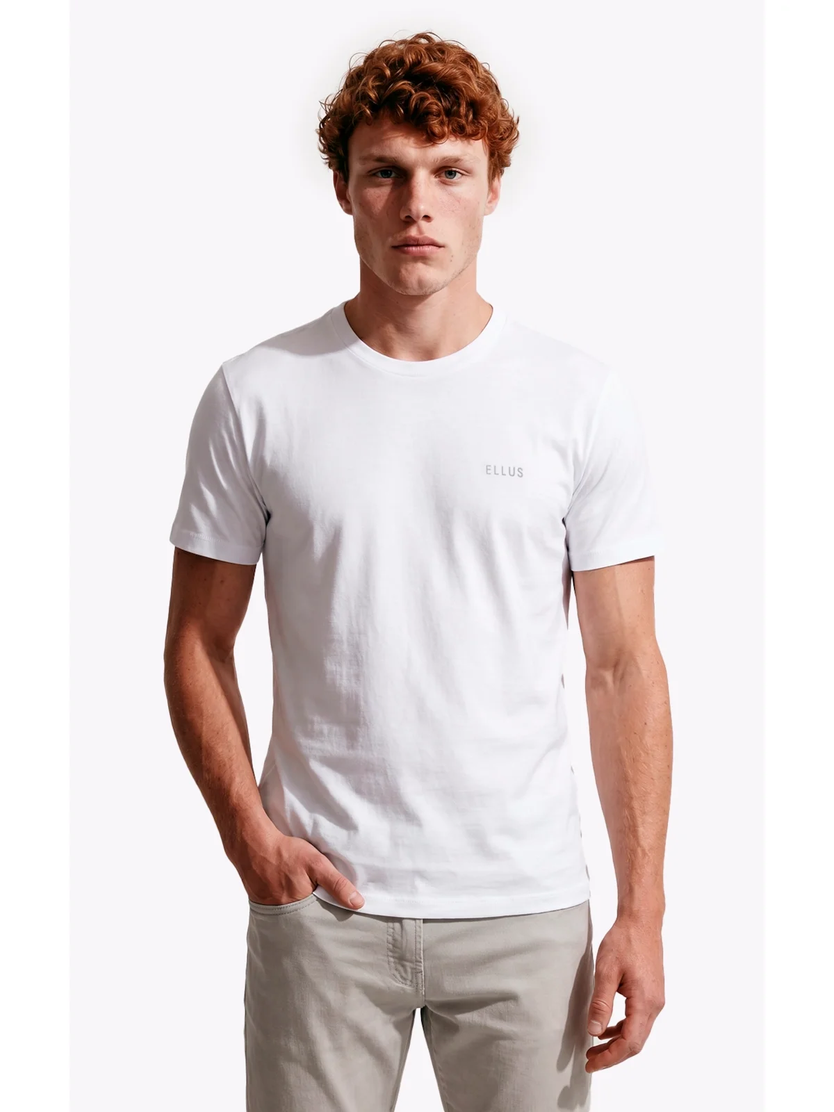 T-Shirt Fine Ellus Essentials Branco — imagem 1