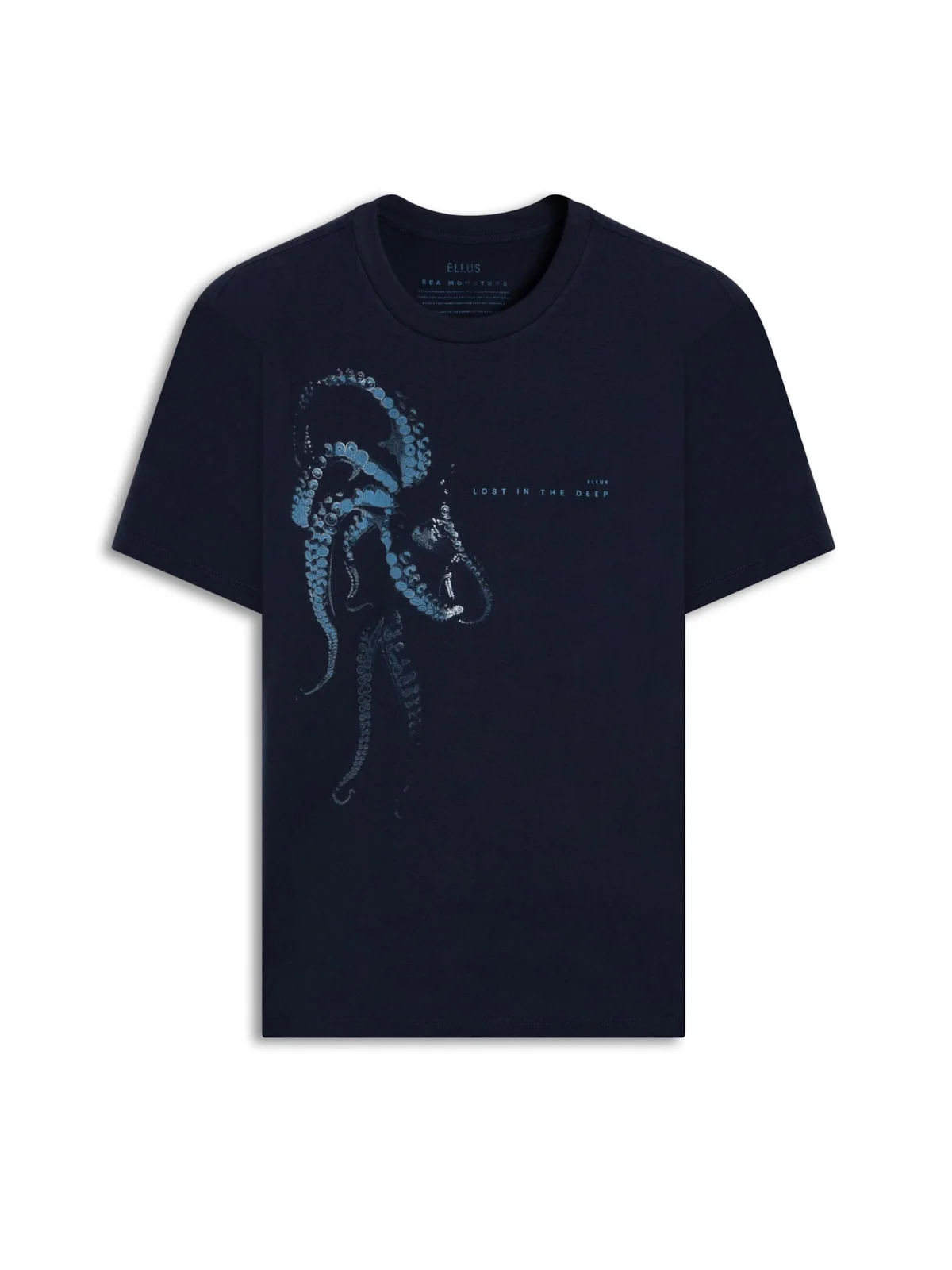 T-Shirt Lost In The Deep Marinho — imagem 1