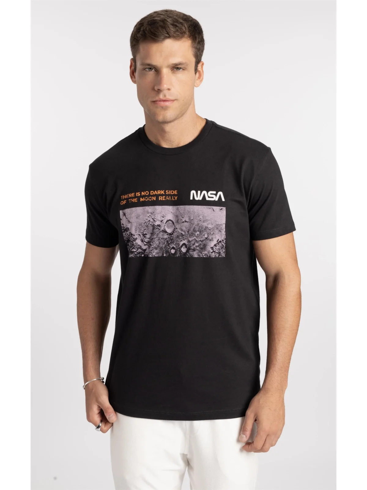 T-Shirt Moon Nasa Preto — imagem 1