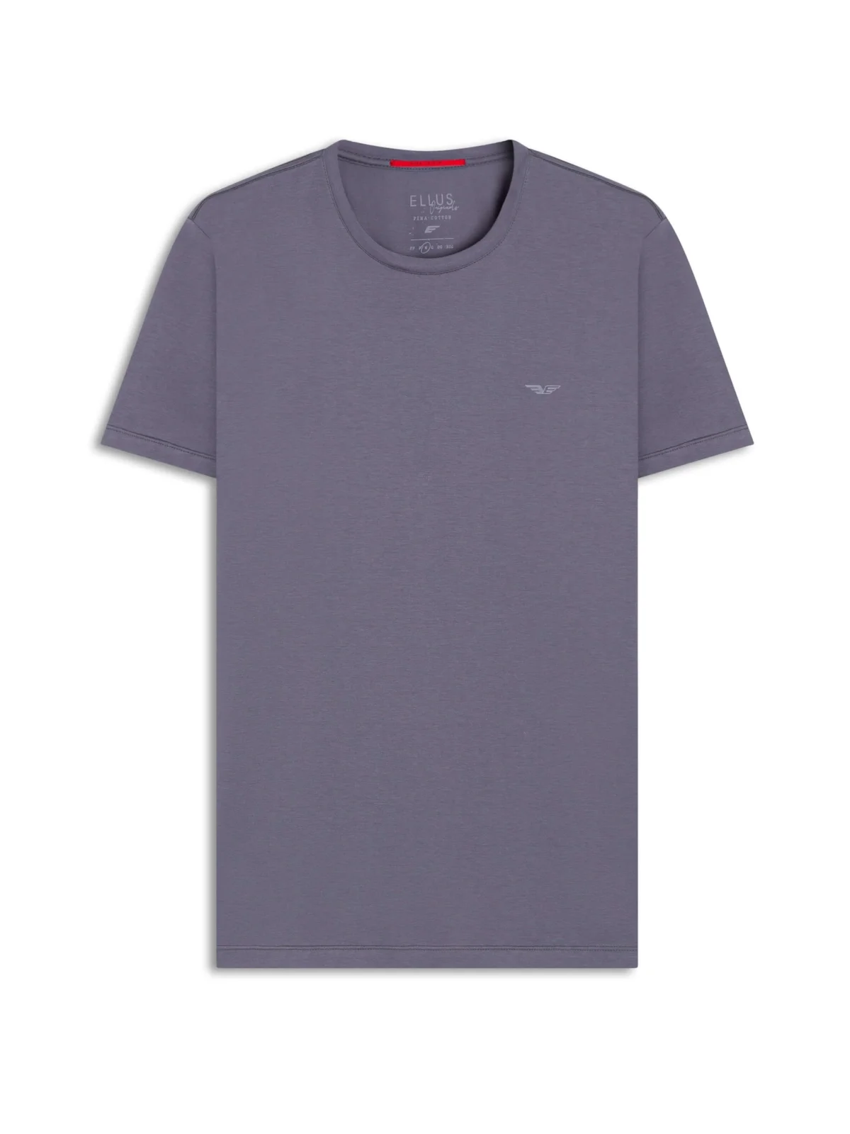 T-Shirt Pima Easa Mirror Classic Dark Navy — imagem 1