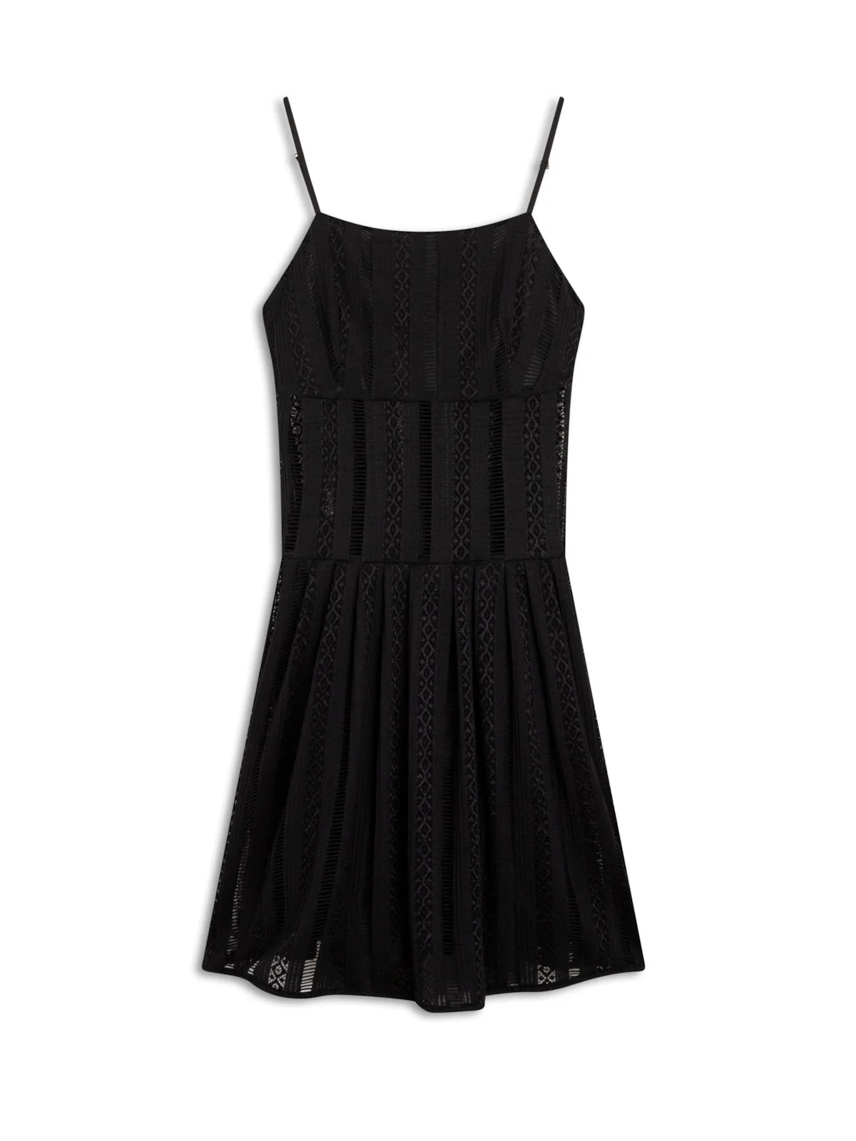 Vestido Renda Palito Preto — imagem 1