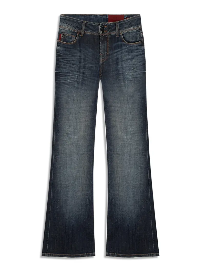 Visco Indigo Elastic (Skinny Flare) Fili Lav.Escuro C/ Matiz+3d