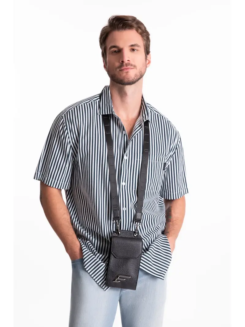 Visco Stripes Loose New Italian Mc Branco