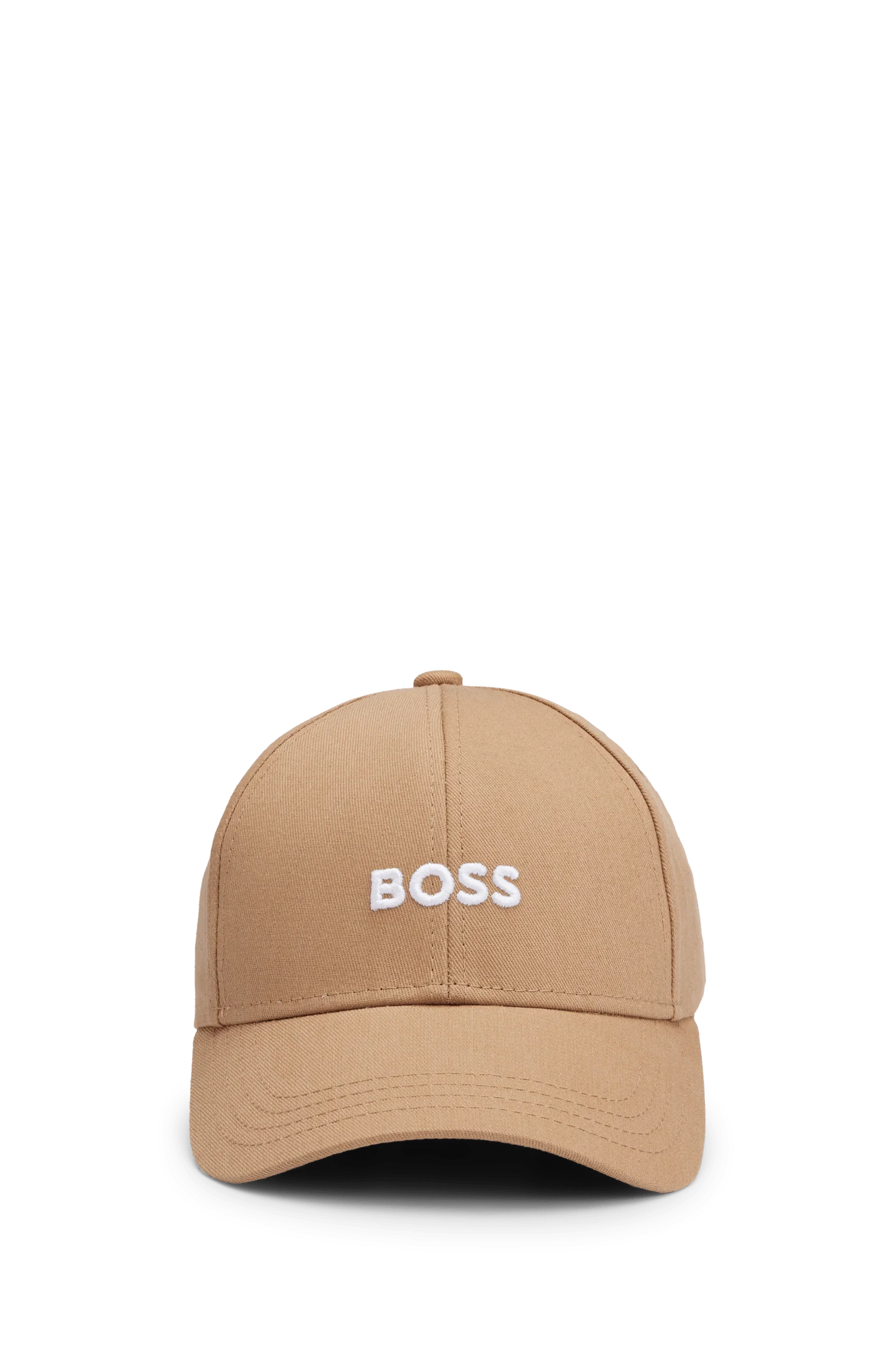 Boné de algodão twill com seis painéis e logo bordado — imagem 1