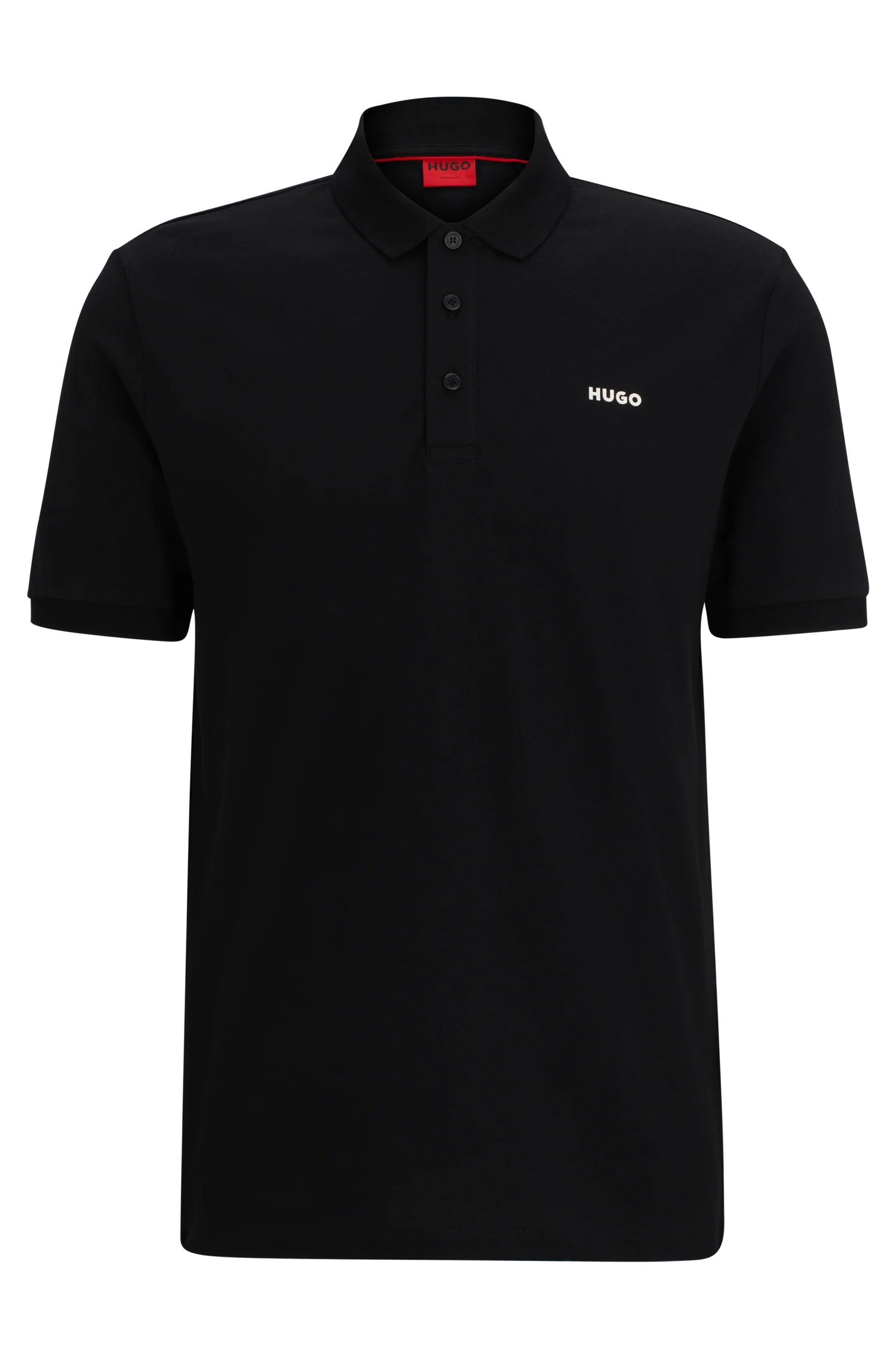 Polo Piqué De Algodão Com Estampa De Logo — imagem 1