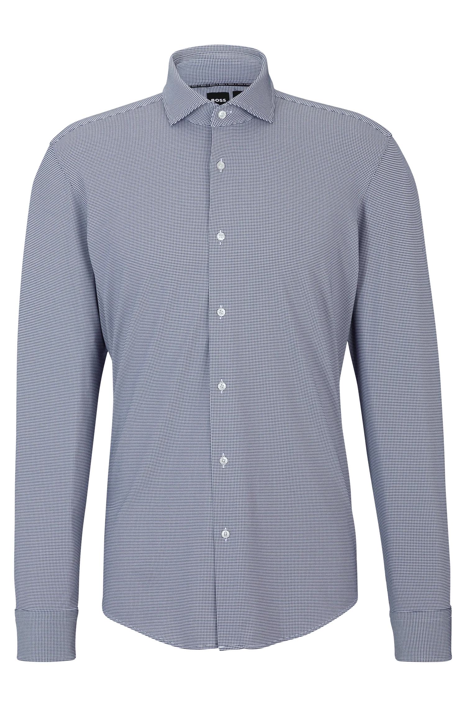 Camisa Regular Fit Em Tecido Estruturado — imagem 1