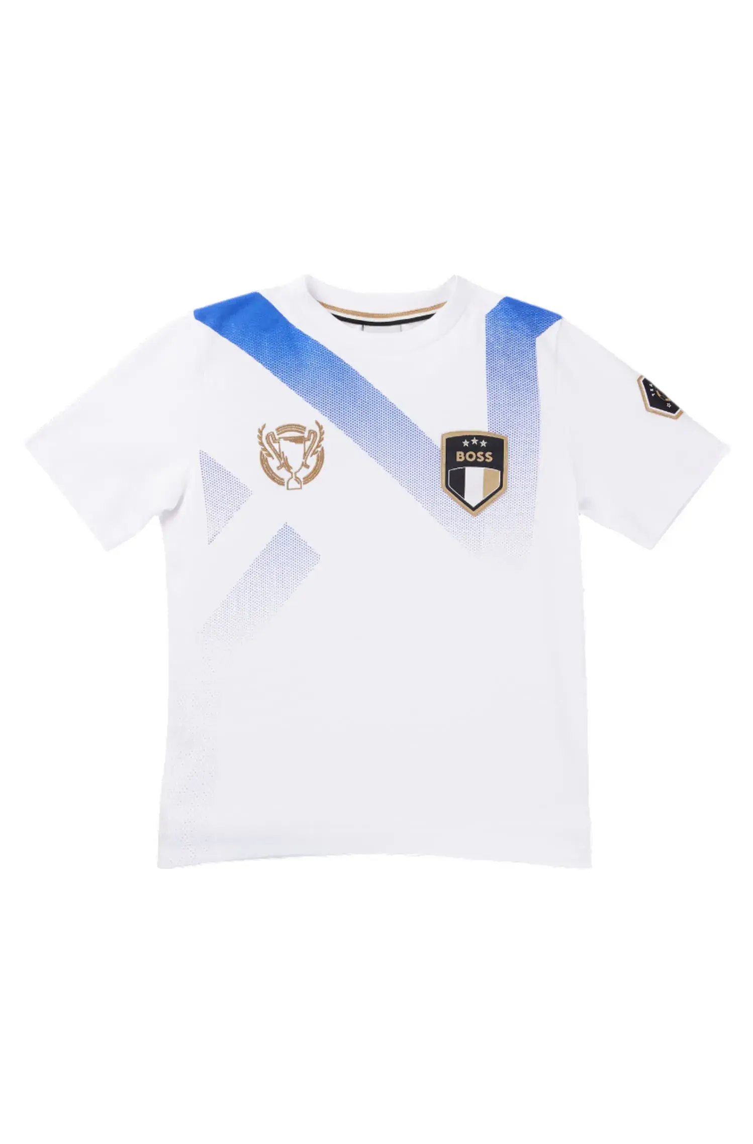 Camiseta Infantil Com Estampa Degradê