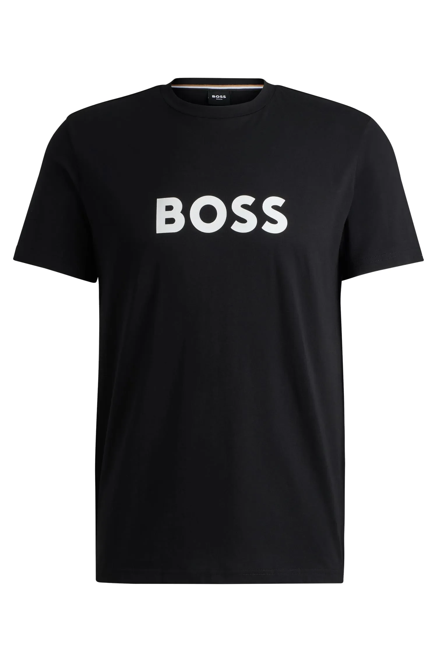 Camiseta De Algodão Orgânico Com Logo De Contraste — imagem 1