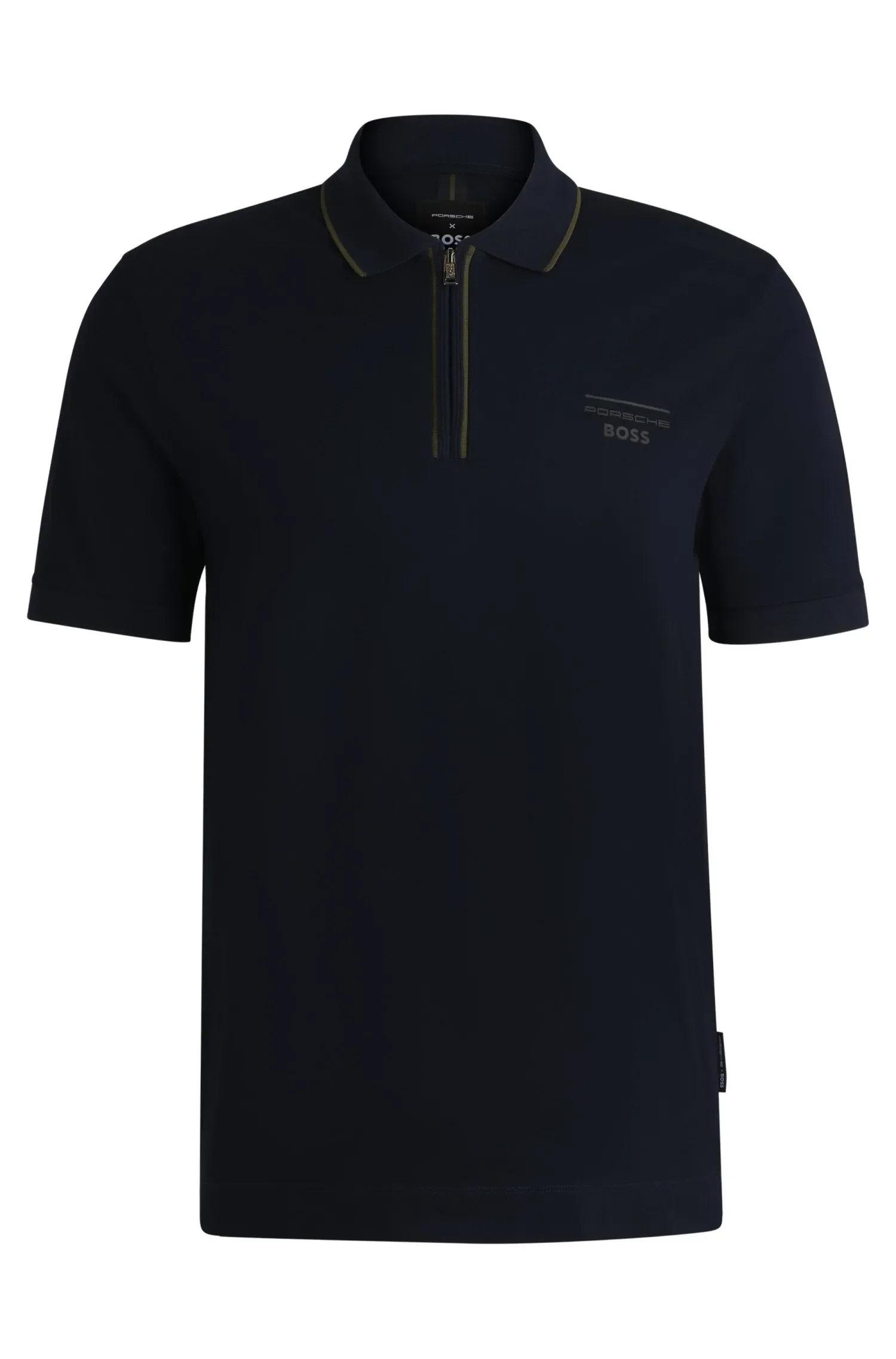 Polo De Algodão Elástico Porsche X BOSS — imagem 1