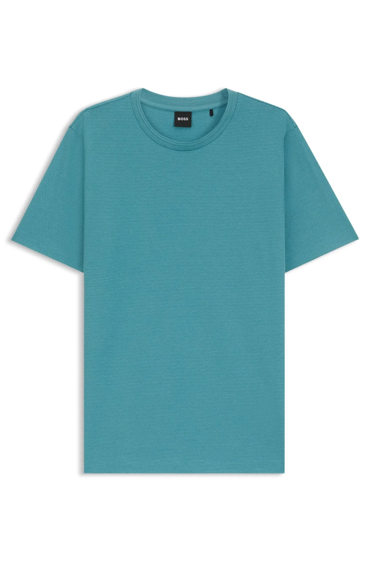 Camiseta de algodão com estrutura de jacquard — imagem 1