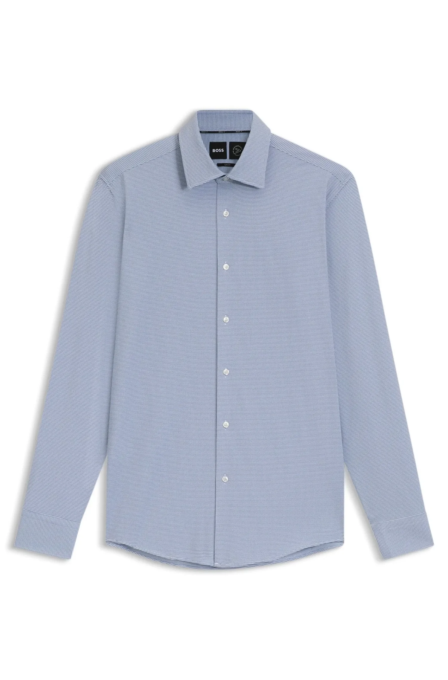 Camisa Slim Fit Em Tecido Italiano — imagem 1