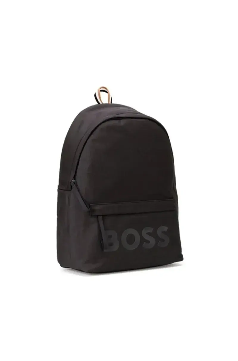 Mochila Com Ziper E Logo