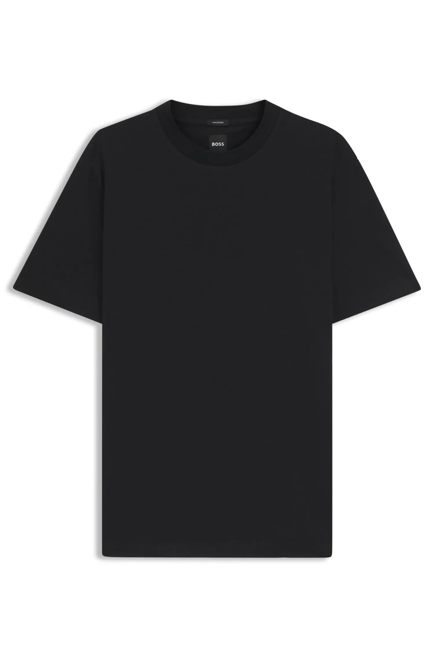 Camiseta Em Algodão Mercerizado Com Micropadrão — imagem 1