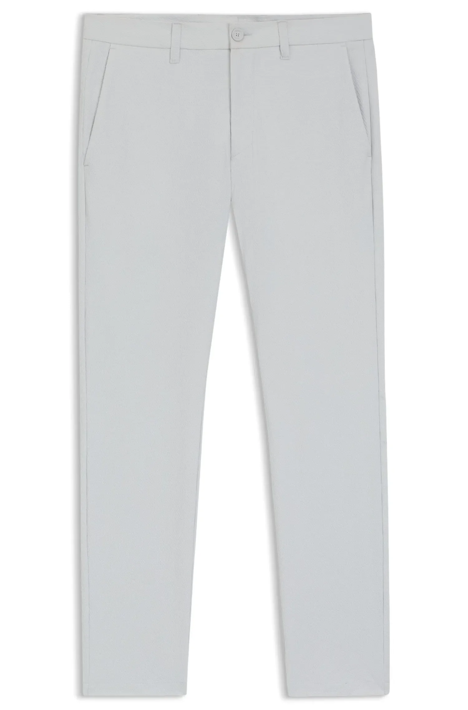 Calça Chino Slim Fit Em Seersucker — imagem 1