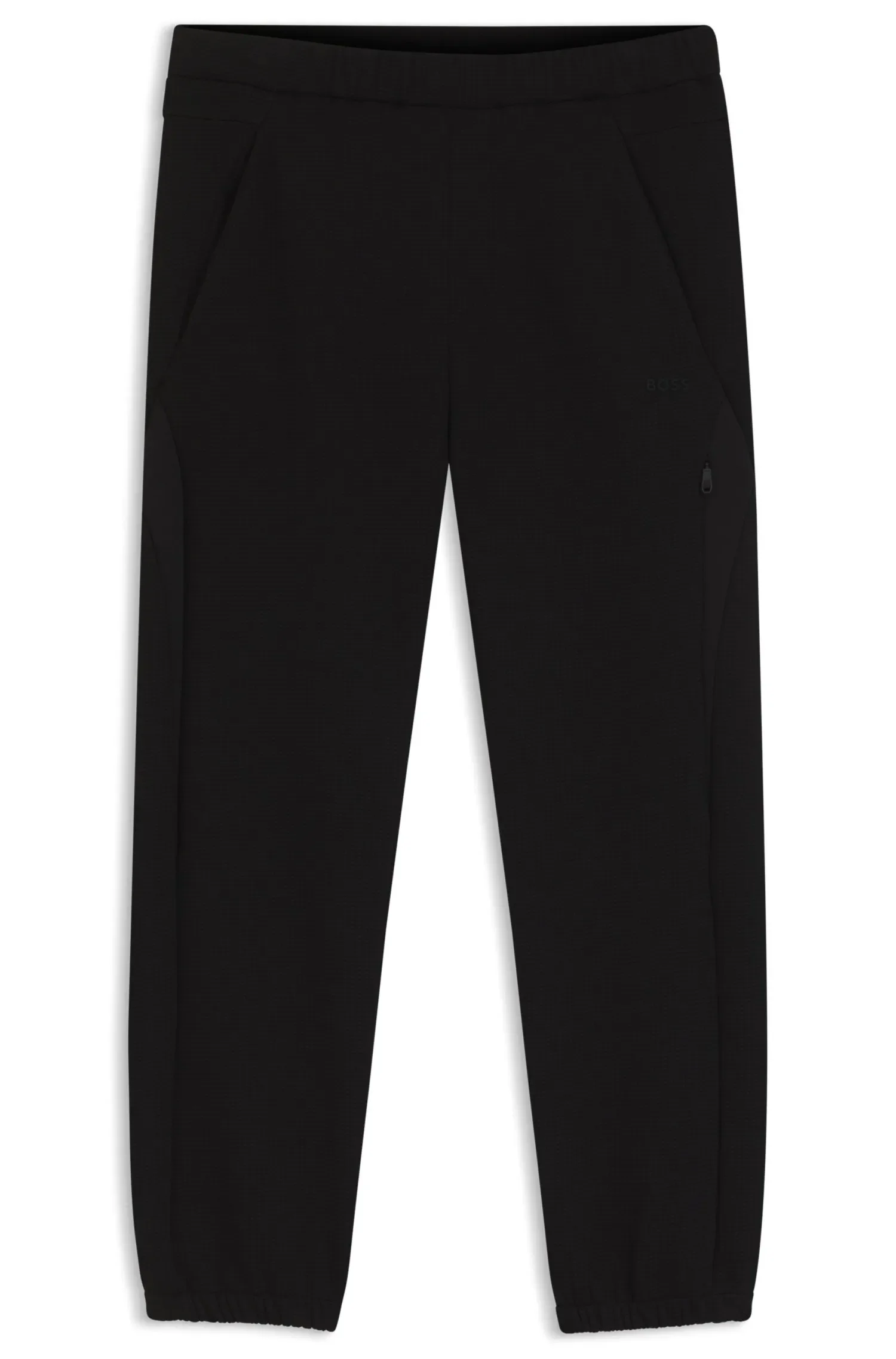Calça De Treino De Corte Relaxado Em Jacquard Acolchoado — imagem 1