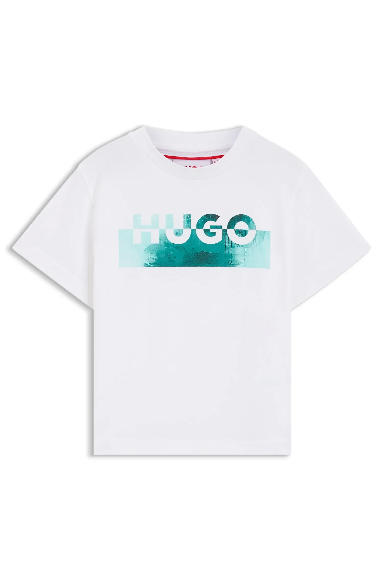 Camiseta Infantil Em Algodão Com Logo — imagem 1