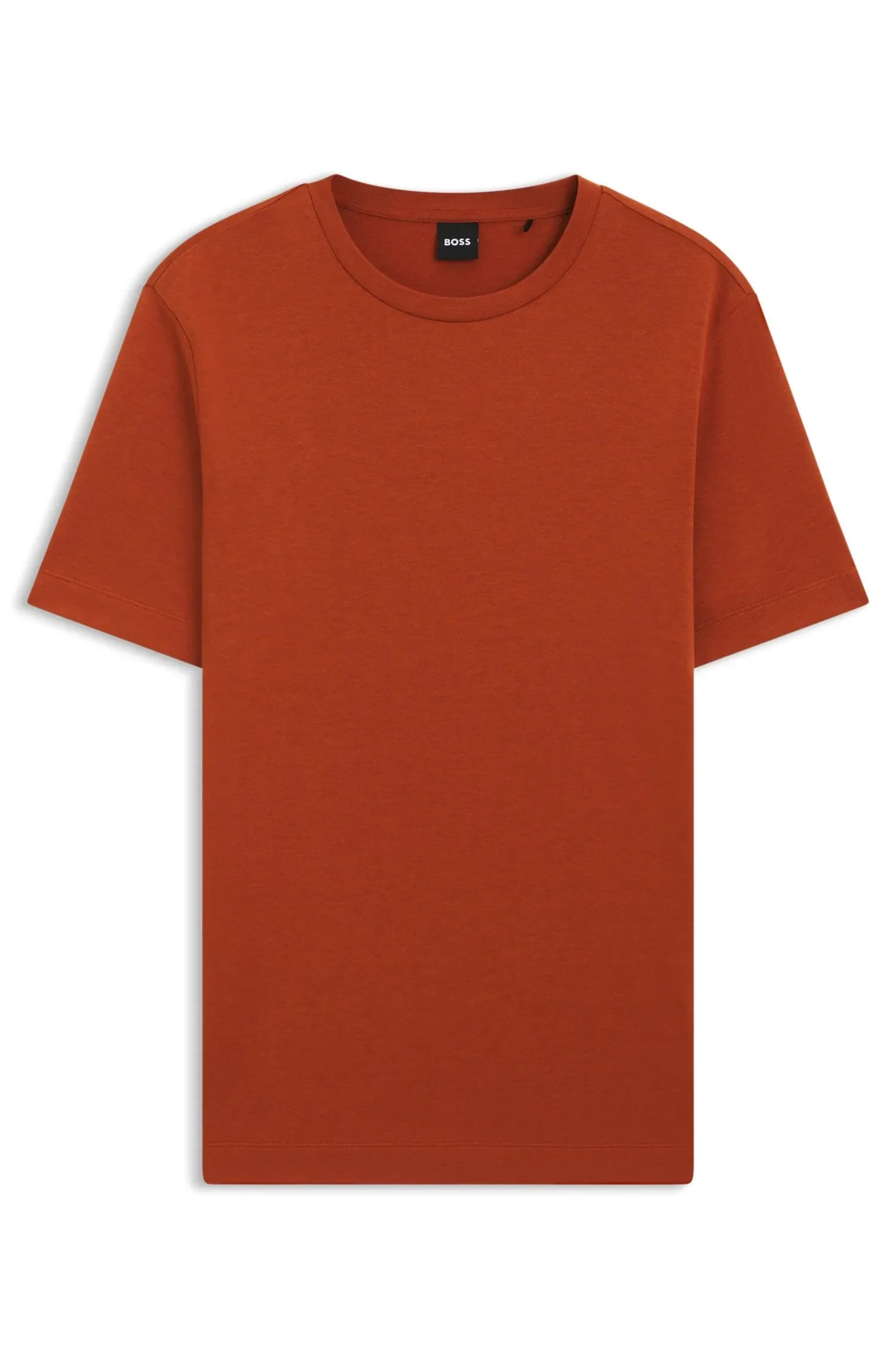 Camiseta Regular Fit Em Tecido Piqué Com Algodão — imagem 1