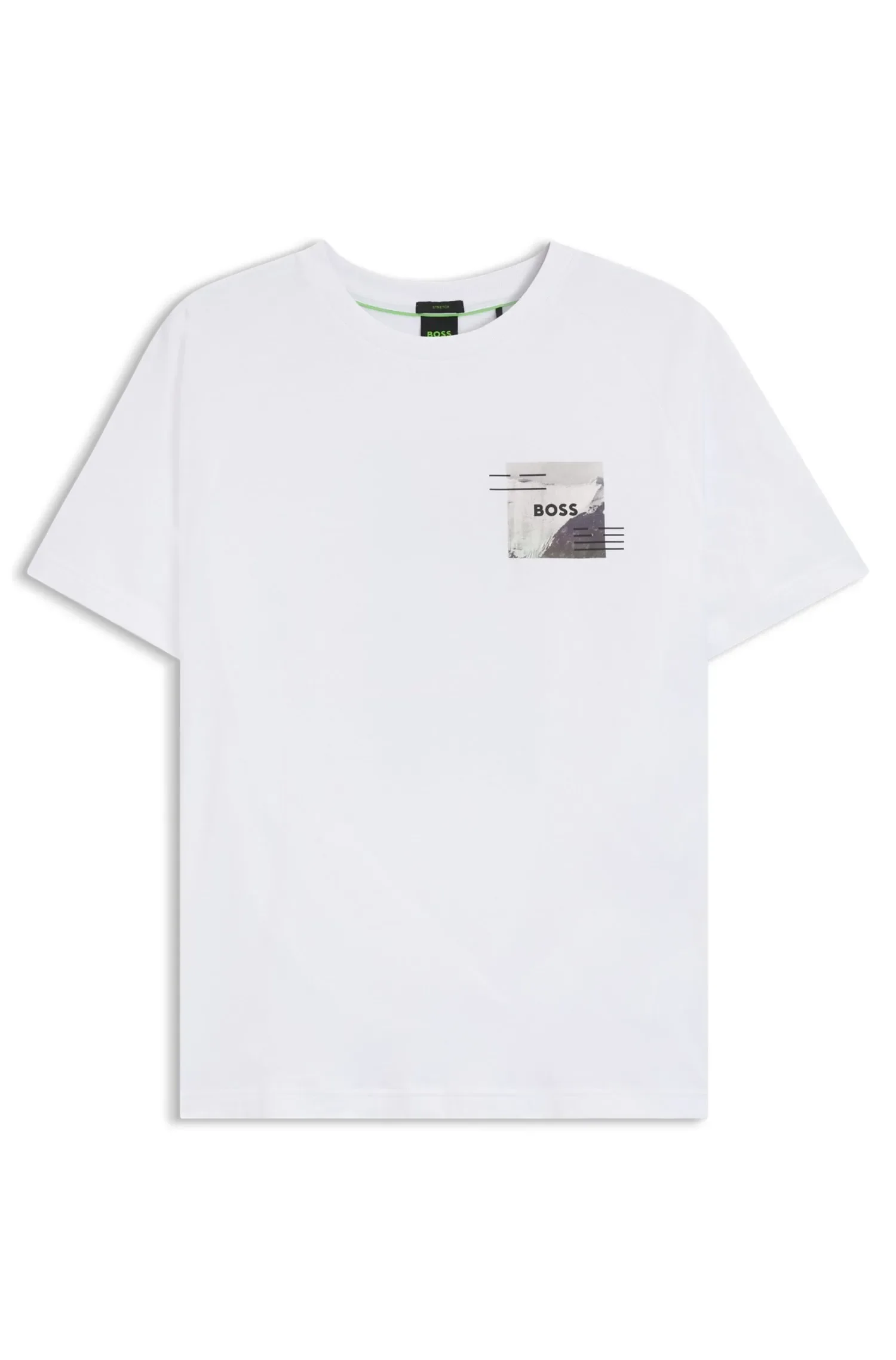 Camiseta Com Detalhes Refletores Decorativos — imagem 1