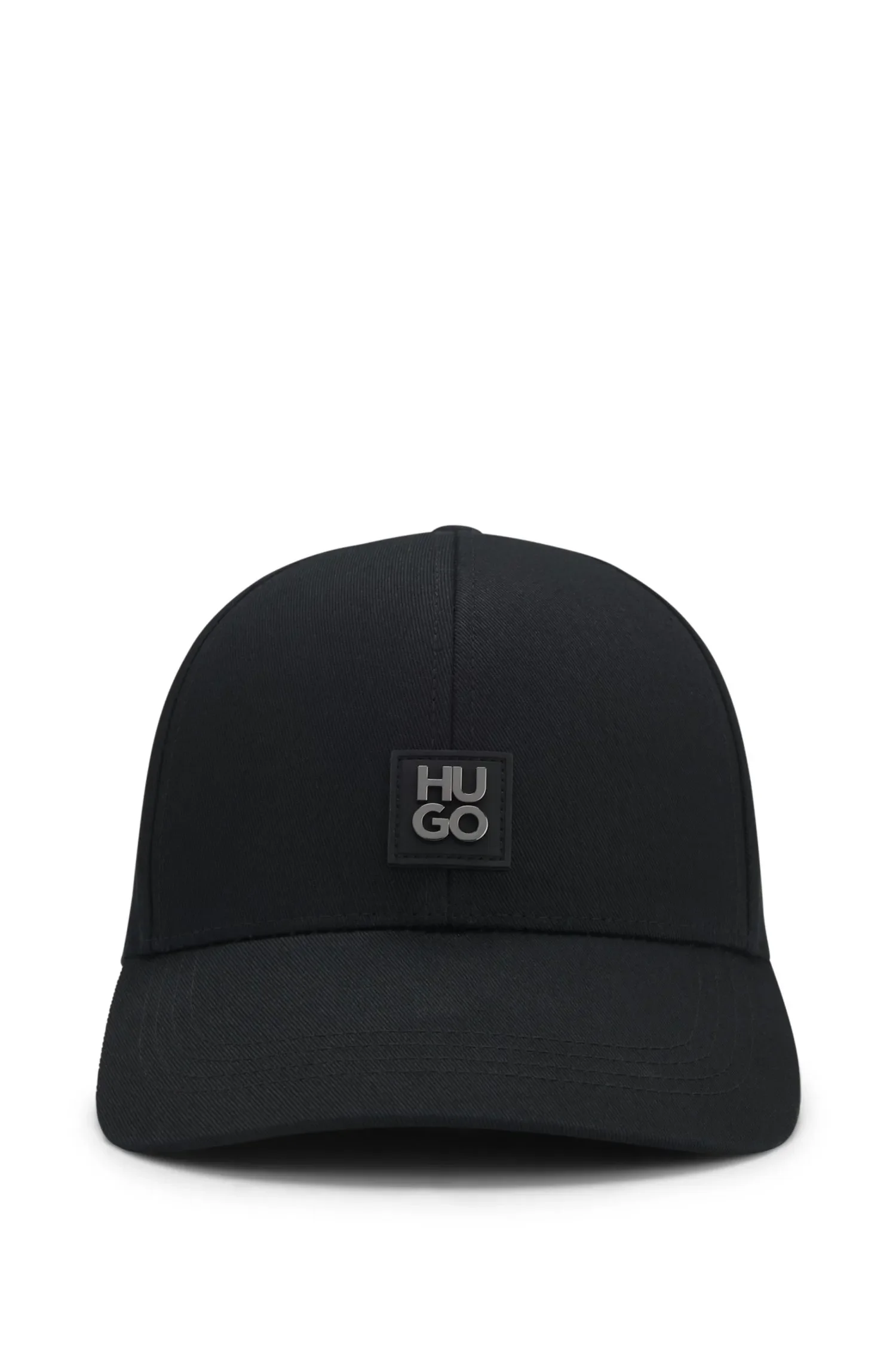 Boné De Algodão Com Logo Sobreposto — imagem 1