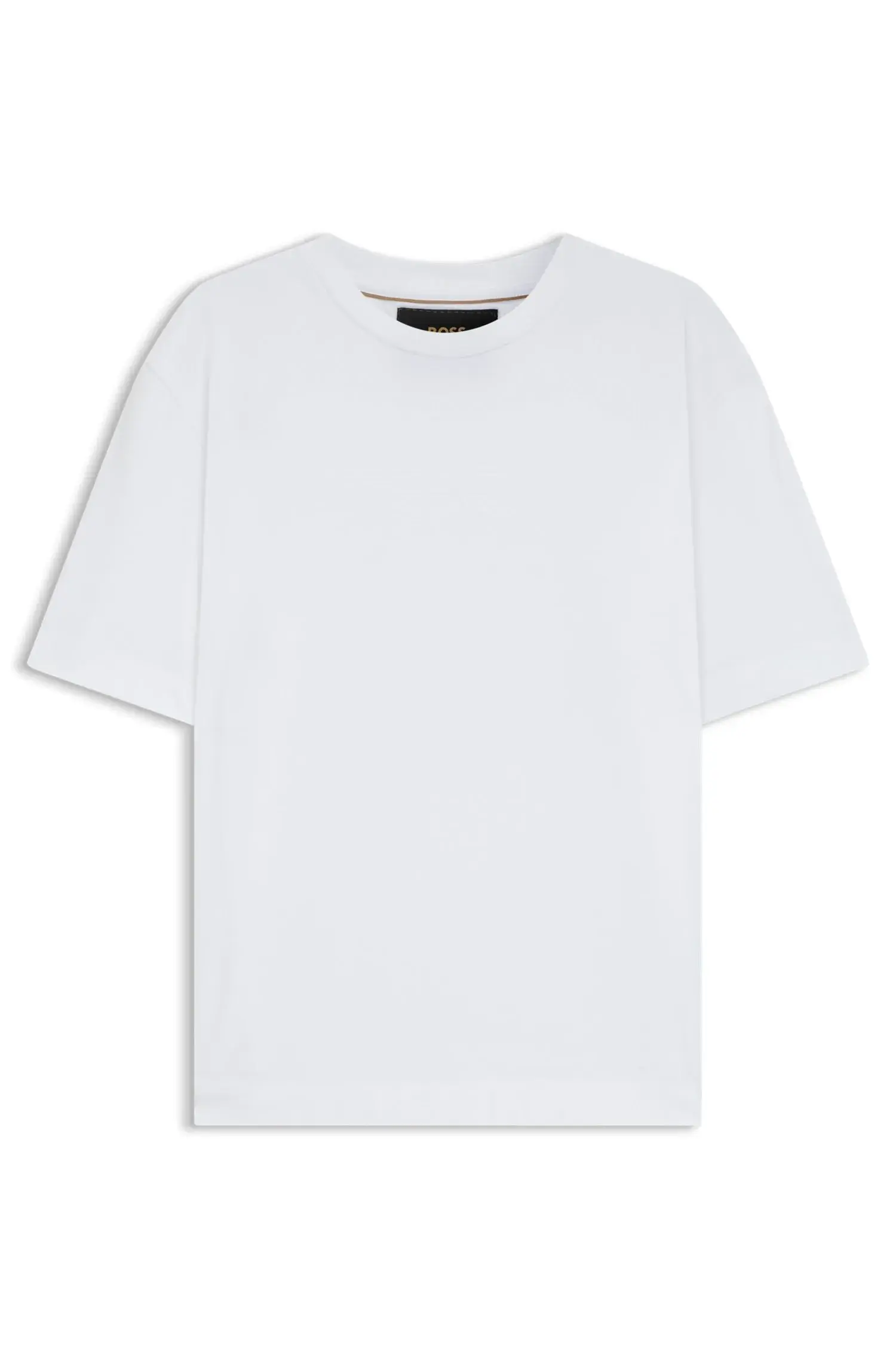 Camiseta BOSS X Aston Martin Com Logo Em Relevo