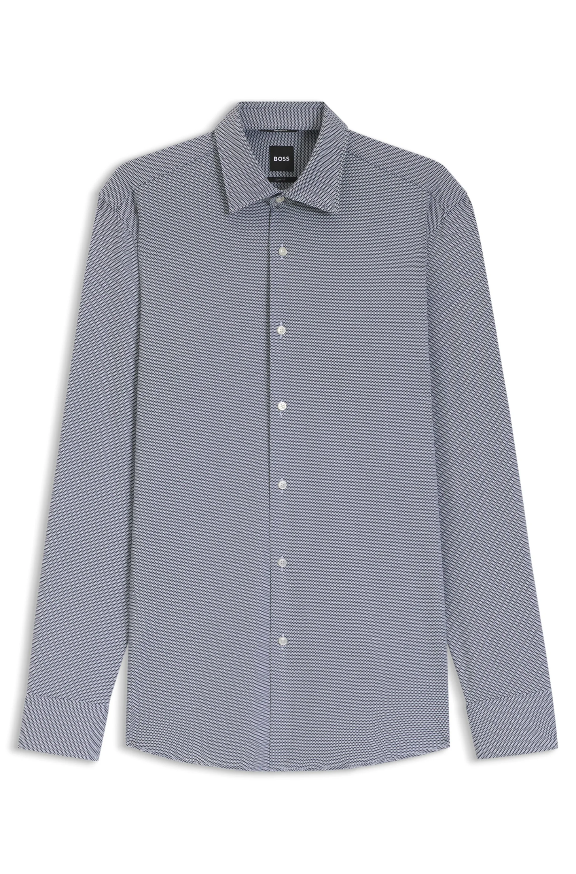 Camisa Slim Fit Em Tecido — imagem 1