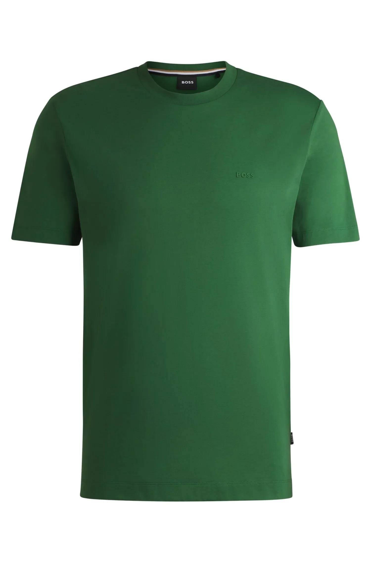 Camiseta Em Jersey De Algodão Com Detalhe De Logo — imagem 1
