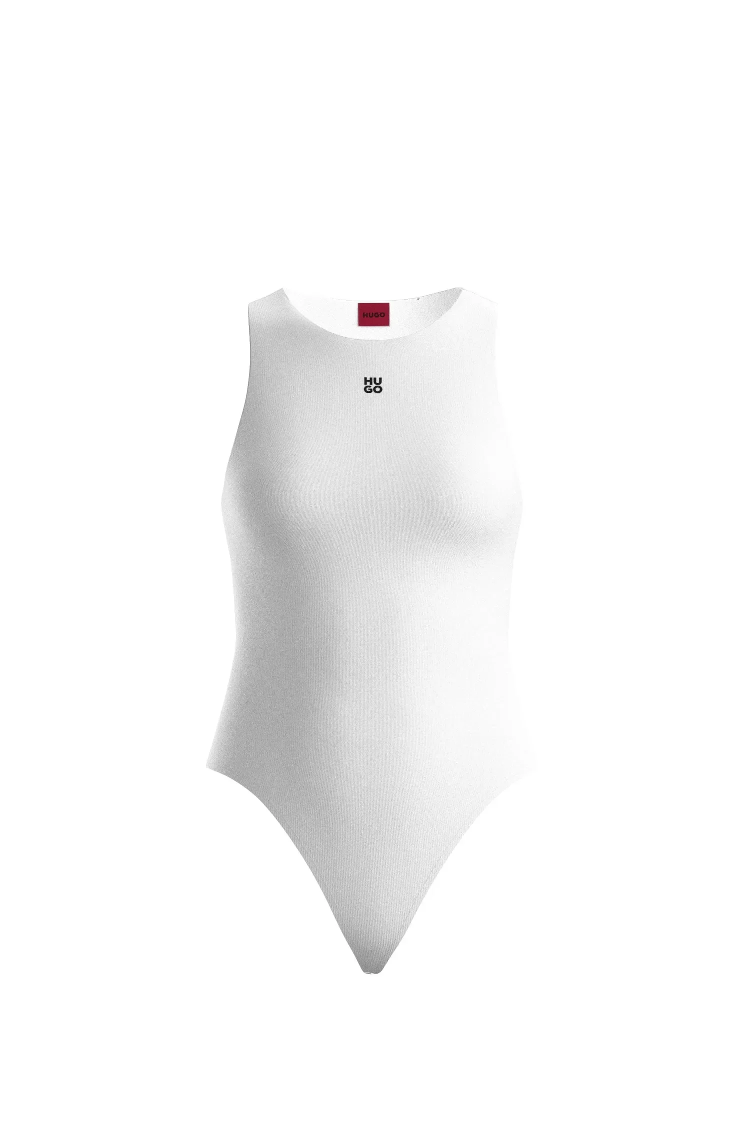 Body Em Jersey Elástico Com Logo Sobreposto — imagem 1