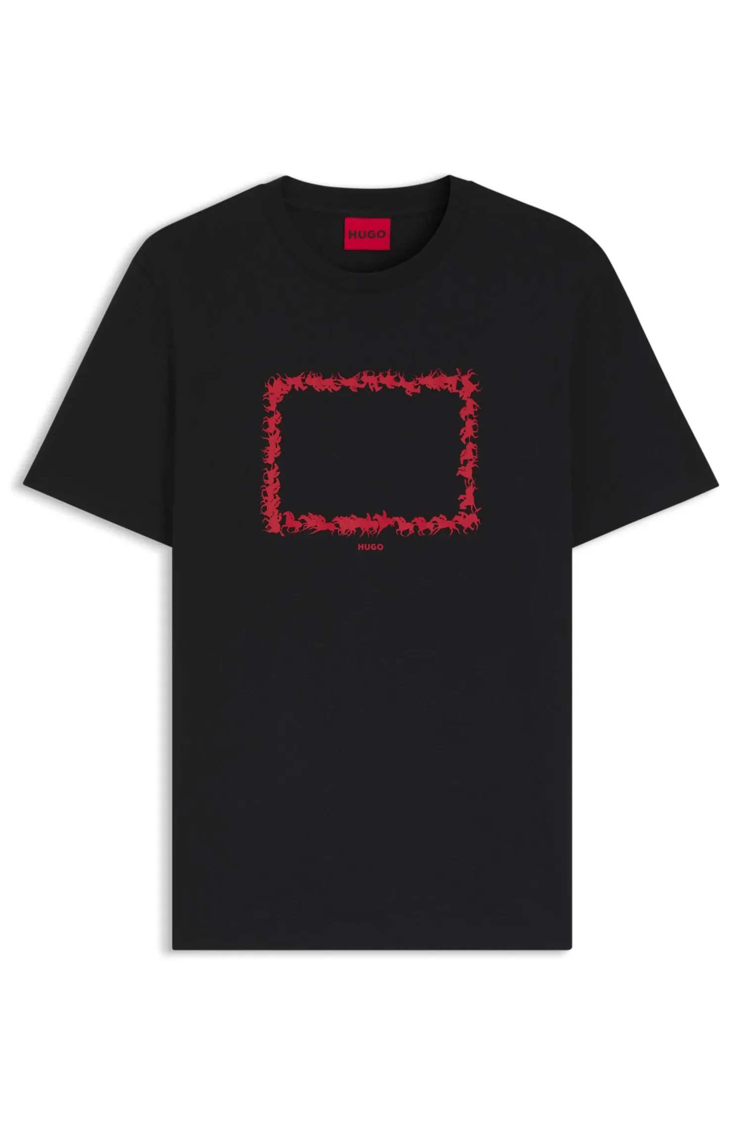 Camiseta Em Jersey De Algodão Com Estampa — imagem 1